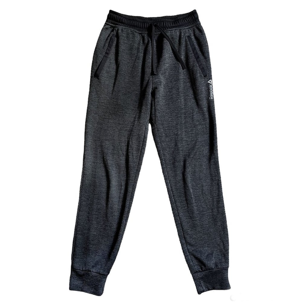 Reebok Mens Waffle Weave Speedwick Track Pants Joggers
